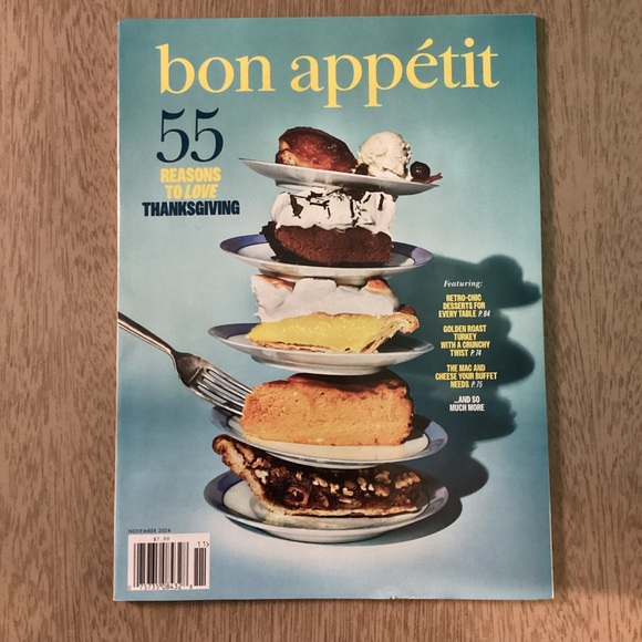 Fashion Magazine Other - Bon Appétit Magazine November 2024 issue